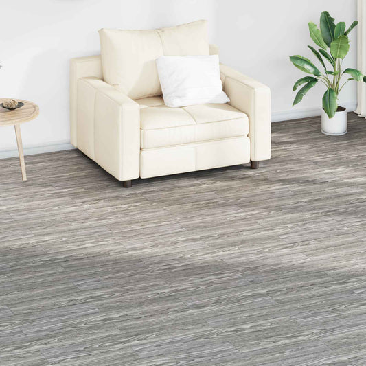 Flooring Planks 36 pcs Dark Grey 5.02 m² PVC