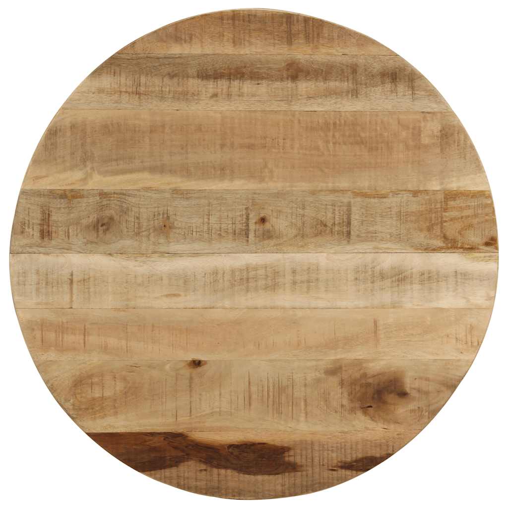 Coffee Table Solid Rough Mango Wood 60x40 cm