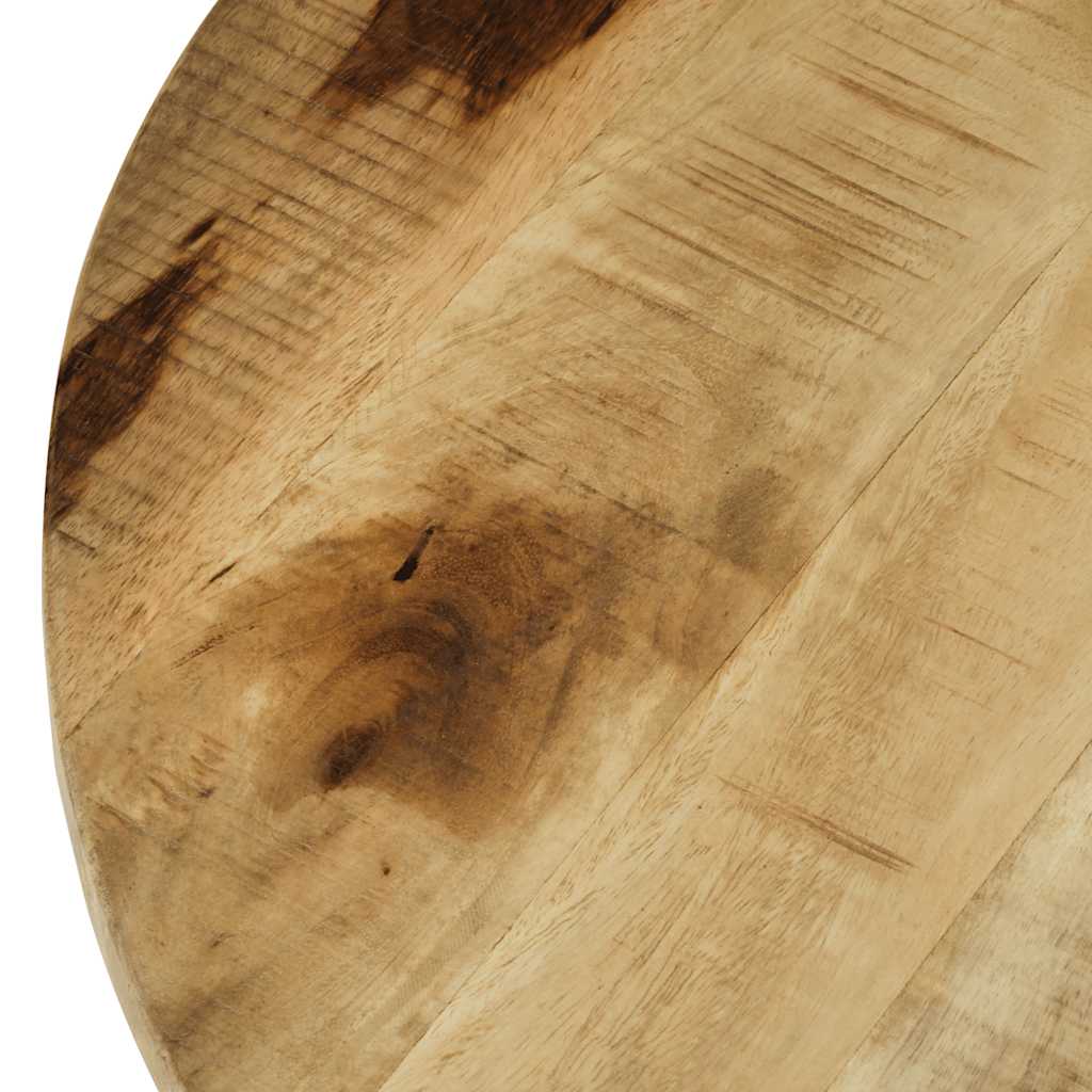 Coffee Table Solid Rough Mango Wood 60x40 cm