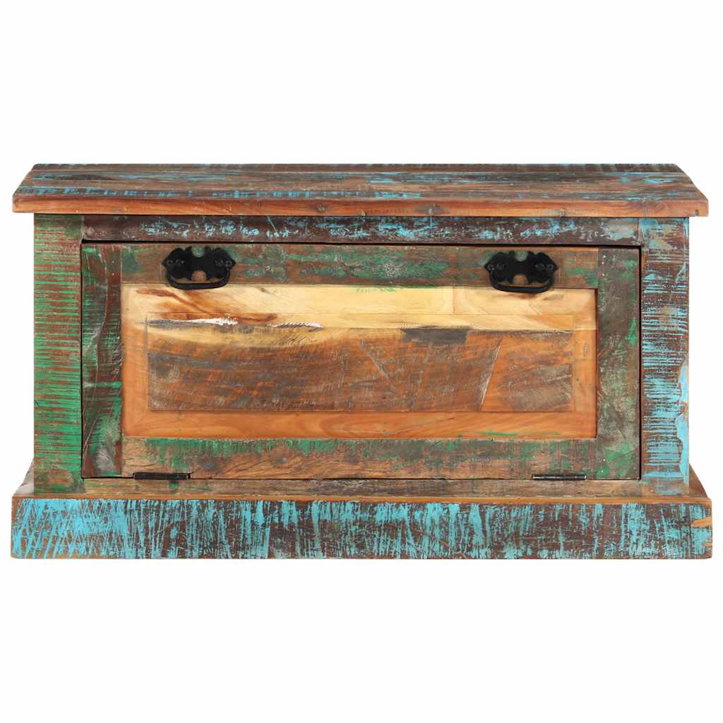 244832 vidaXL Shoe Storage Bench Solid Reclaimed Wood