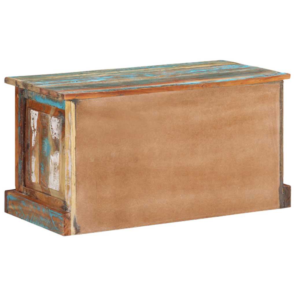 244832 vidaXL Shoe Storage Bench Solid Reclaimed Wood