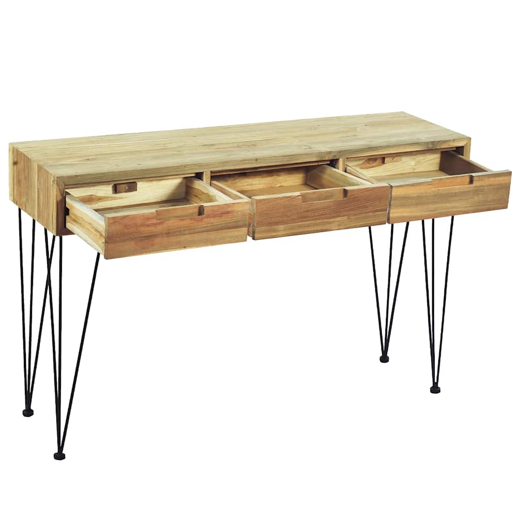 Console Table 120x35x76 cm Solid Teak