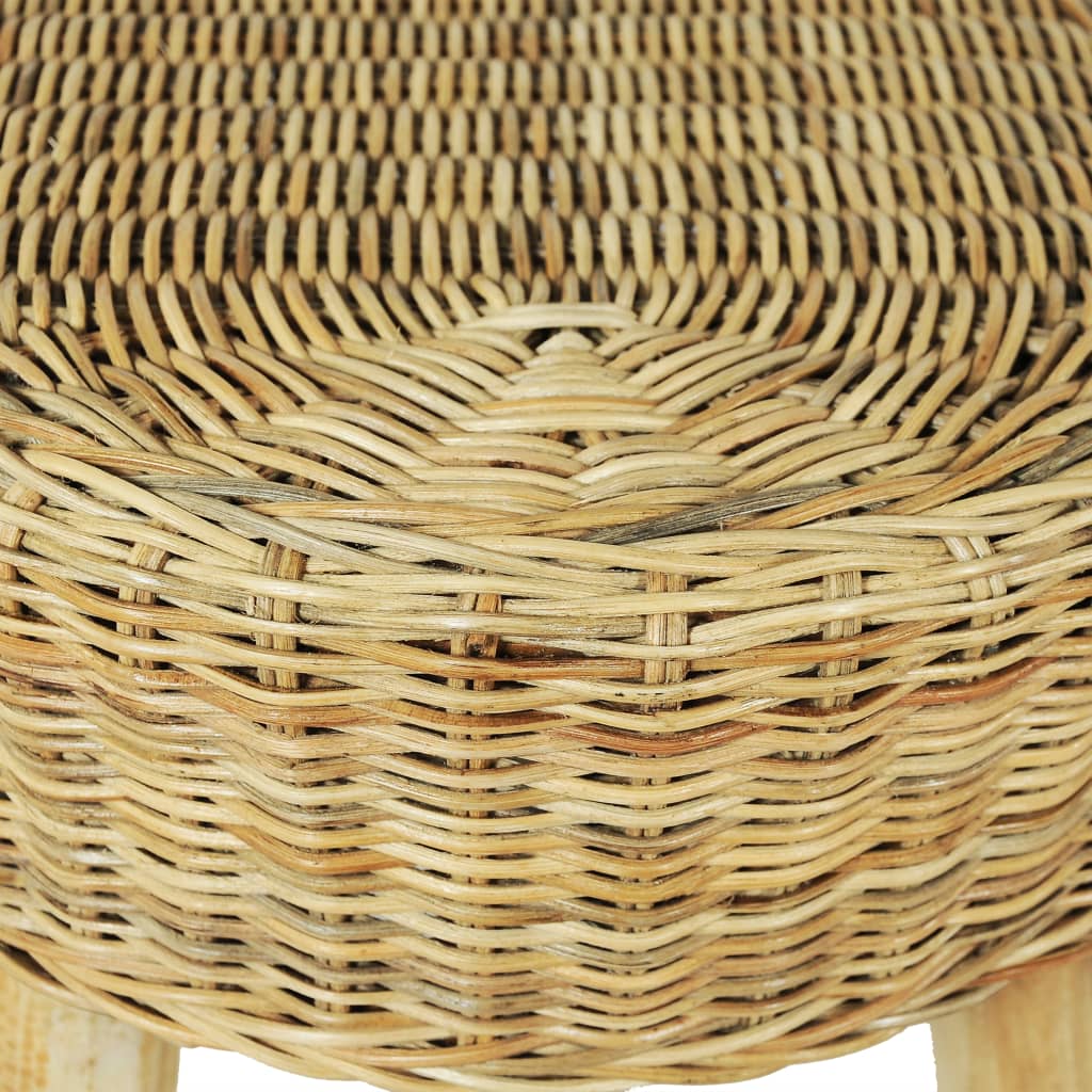 vidaXL Hall Bench 160x35x45 cm Natural Rattan