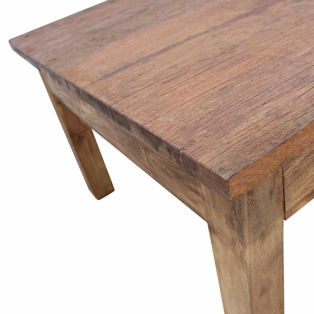 244493 vidaXL Coffee Table Solid Mahogany Wood 96x73x45 cm