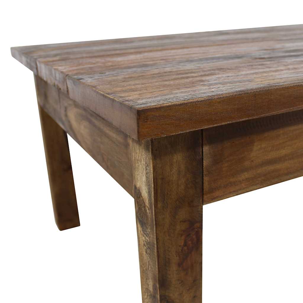 244493 vidaXL Coffee Table Solid Mahogany Wood 96x73x45 cm