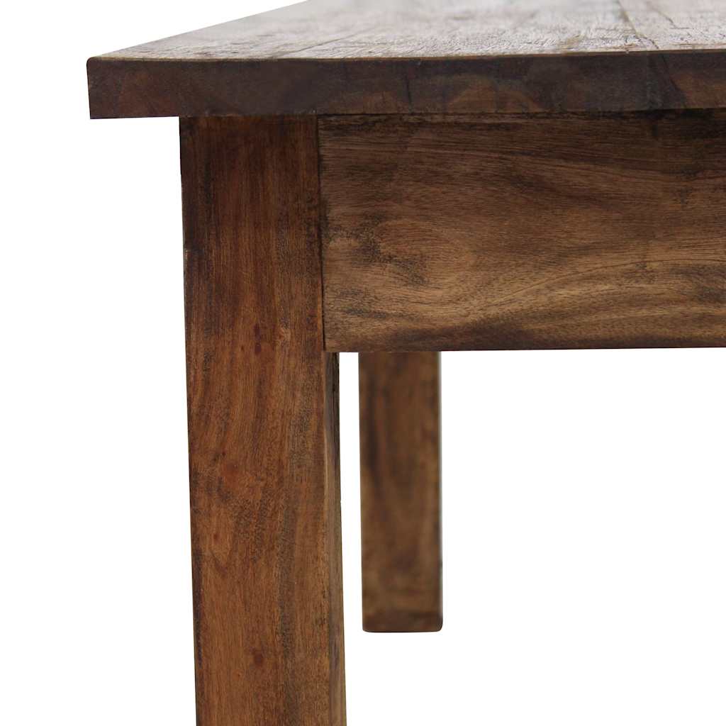 244493 vidaXL Coffee Table Solid Mahogany Wood 96x73x45 cm