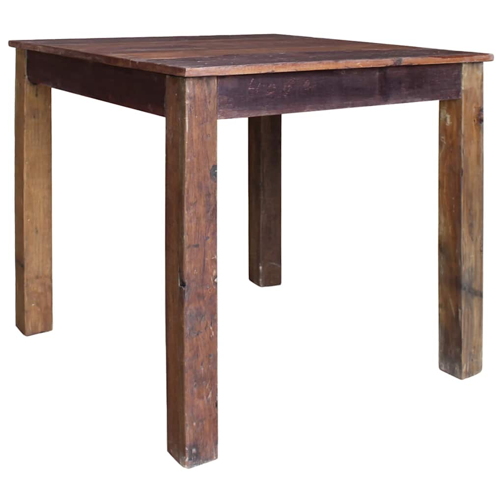 Dining Table Mixed Recycled Wood 82x80x76 cm