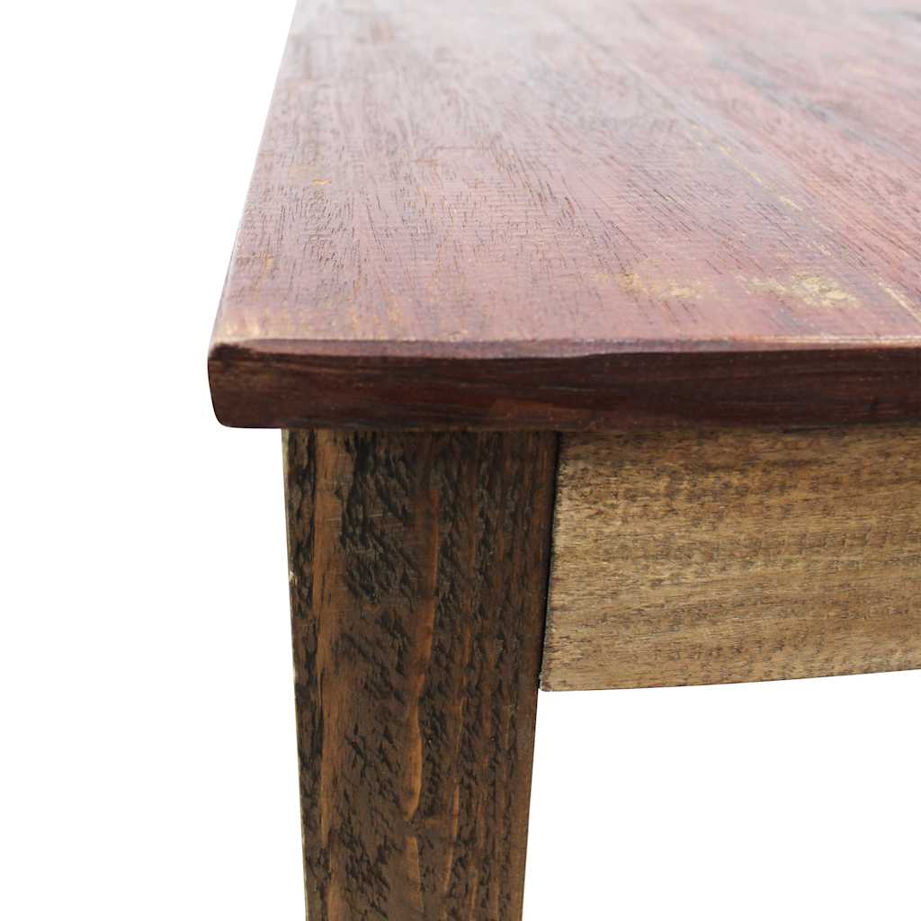 Dining Table Mixed Recycled Wood 82x80x76 cm