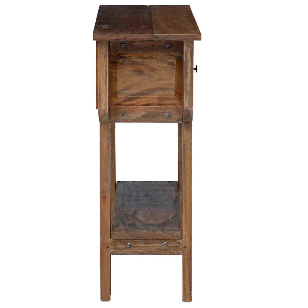 244509 vidaXL Console Table Mixed Recycled Wood 80x35x80 cm