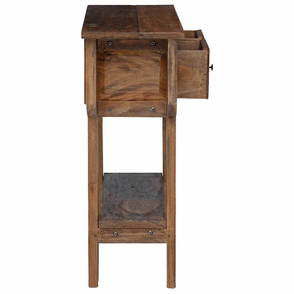 244509 vidaXL Console Table Mixed Recycled Wood 80x35x80 cm