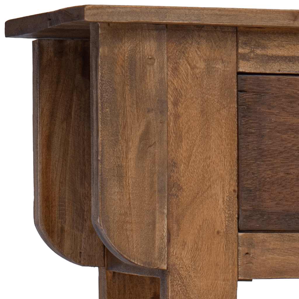 244509 vidaXL Console Table Mixed Recycled Wood 80x35x80 cm