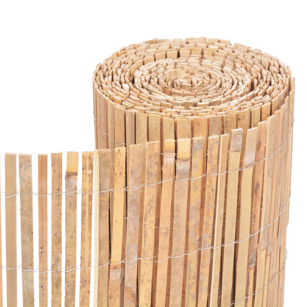 vidaXL Bamboo Fence 1000x50 cm