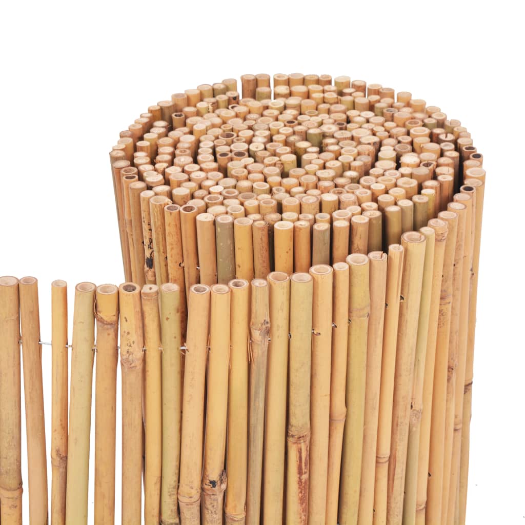 vidaXL Bamboo Fence 500x30 cm