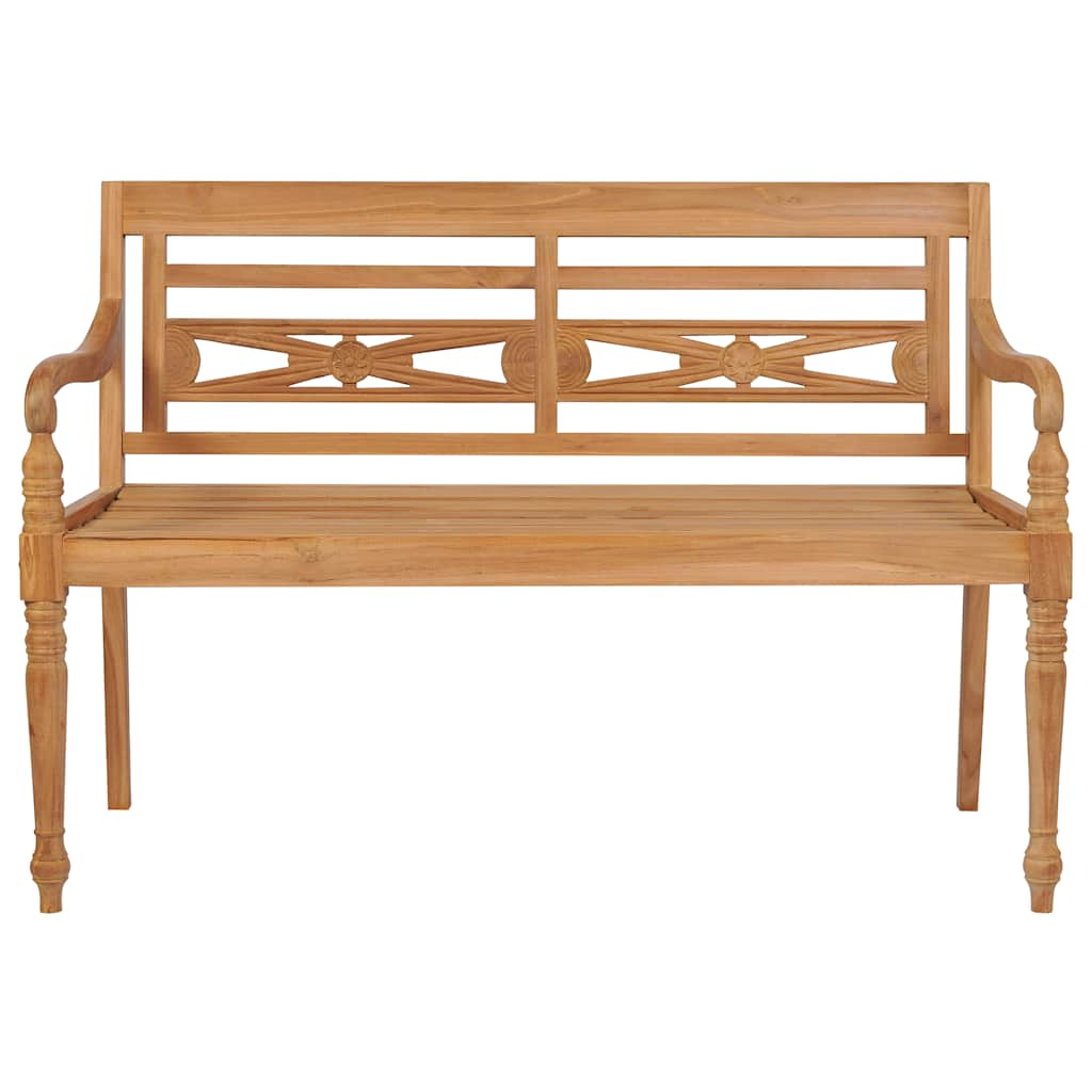 vidaXL Batavia Bench 120 cm Teak