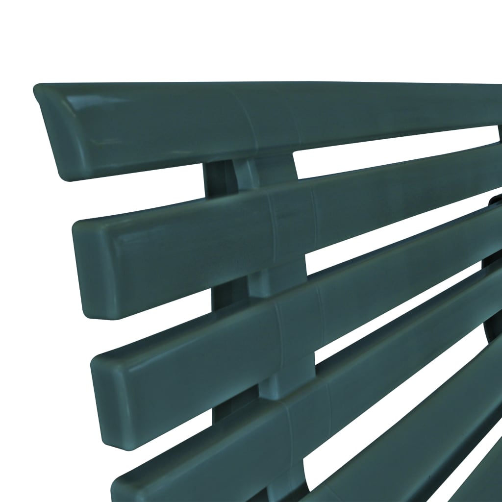 Garden Bench | Green | Plastic | Medium |  Durable  | Garden Bench