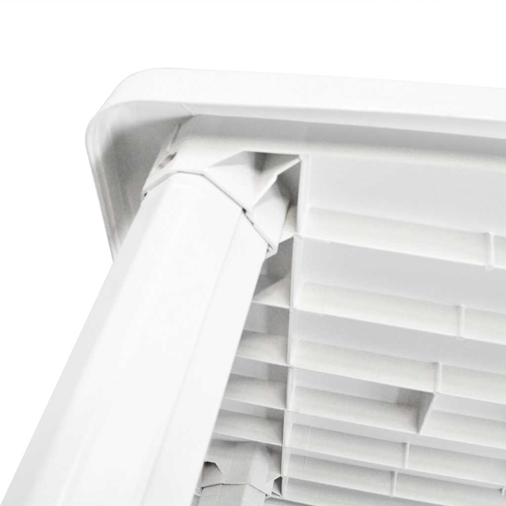 43592 vidaXL Garden Table White 101x68x72 cm Plastic