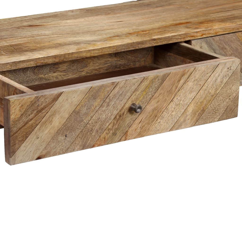 244969 vidaXL Console Table Solid Mango Wood 118x30x80 cm