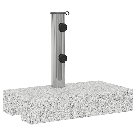 43725 vidaXL Parasol Base Granite Rectangular 25 kg