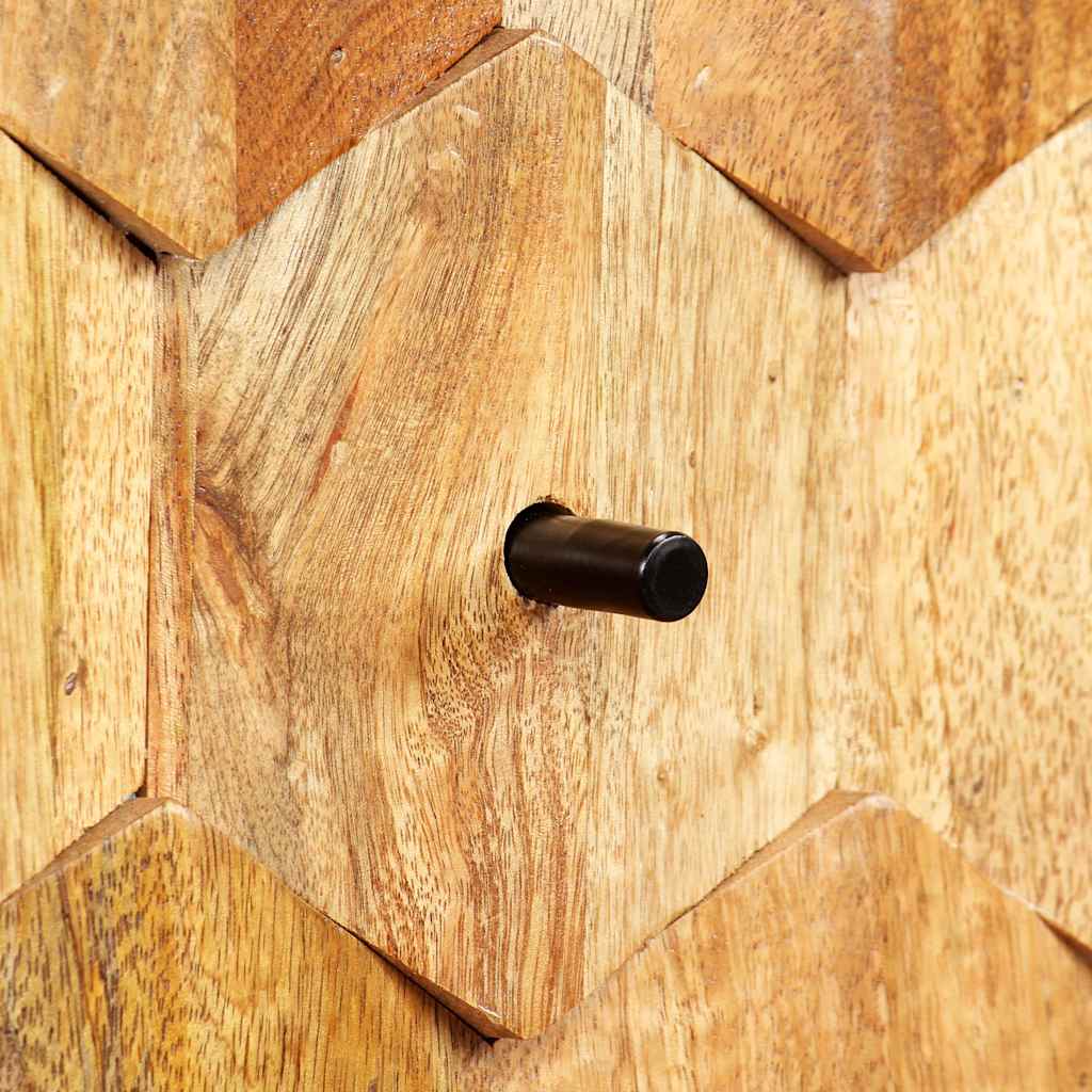 TV Cabinet | Natural Mango Wood | Solid Mango Wood | 118 x 35 x 40 cm