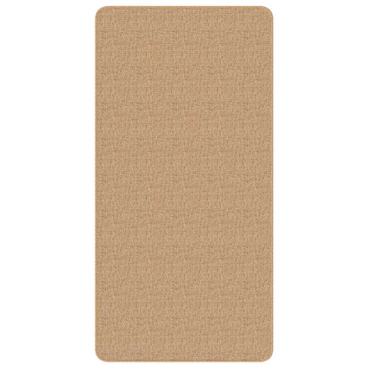 vidaXL Area Rug Jute with Latex Backing 80x160 cm Natural