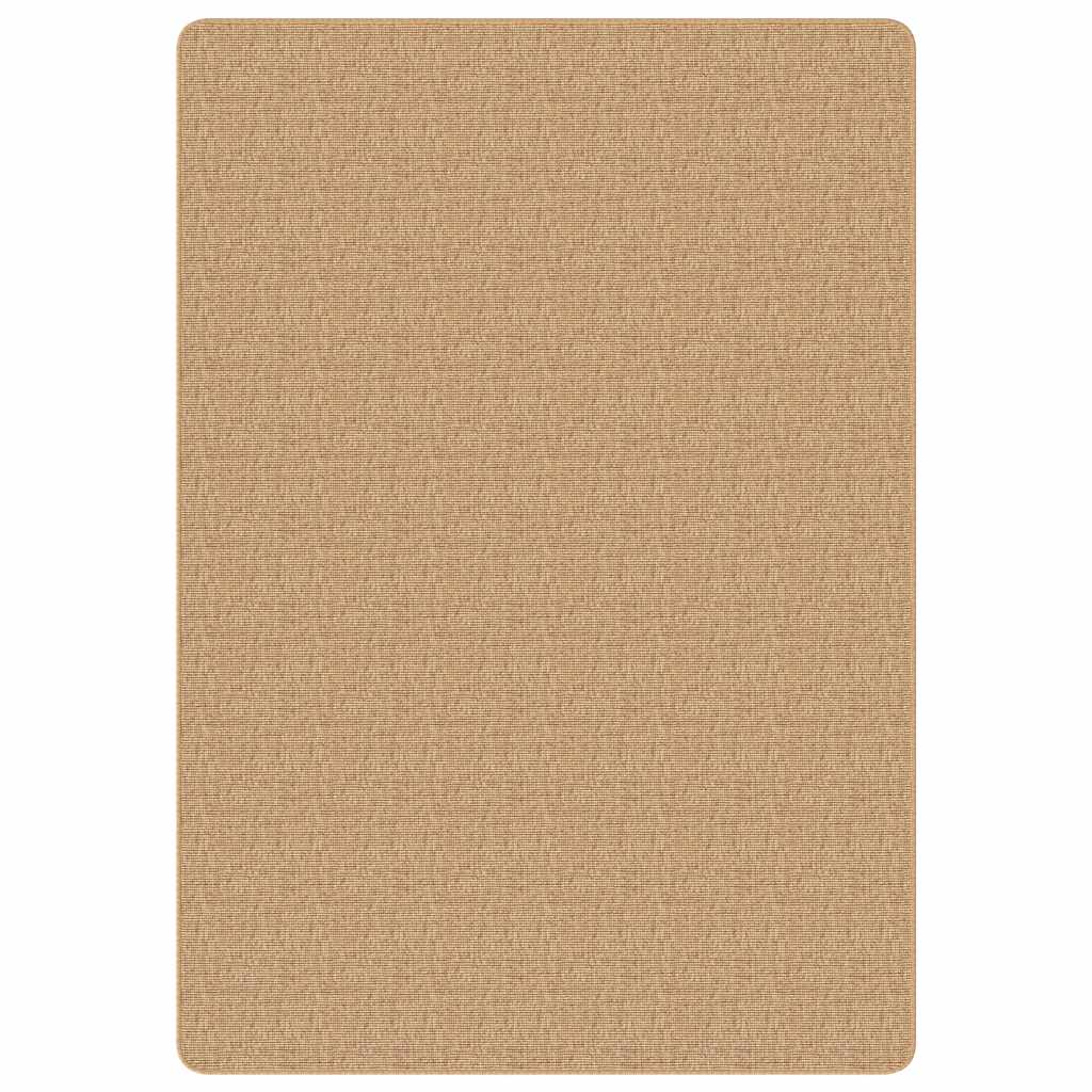 vidaXL Area Rug Jute with Latex Backing 160x230 cm Natural
