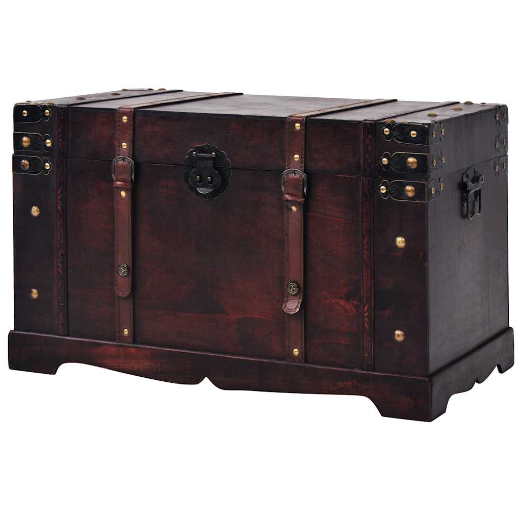 245478 vidaXL Vintage Treasure Chest Wood 66x38x40 cm