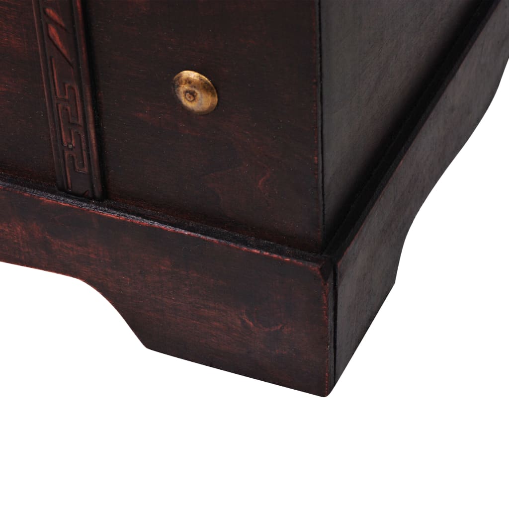 245478 vidaXL Vintage Treasure Chest Wood 66x38x40 cm