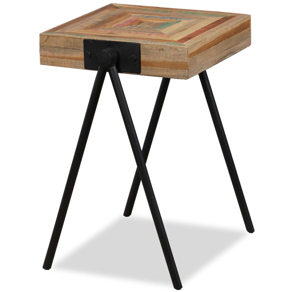 Side Table Solid Reclaimed Teak