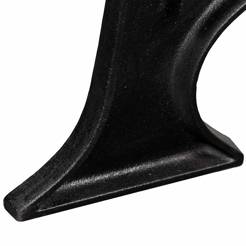 Coffee Table Legs 2 pcs with Arched Base A-Frame Cast Iron