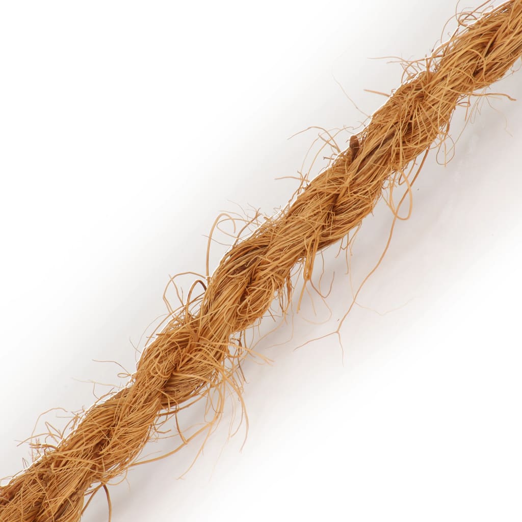 vidaXL Coir Rope 8-10 mm 100m