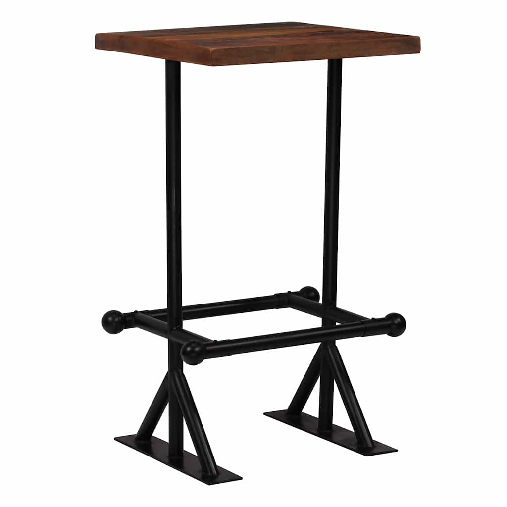 245394 vidaXL Bar Set 3 Piece Solid Reclaimed Wood