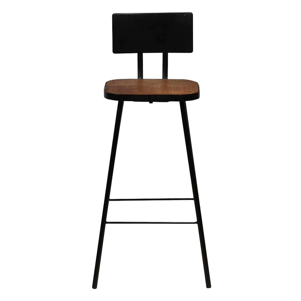 245394 vidaXL Bar Set 3 Piece Solid Reclaimed Wood