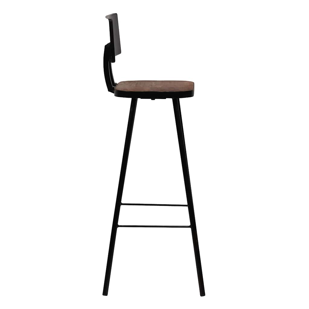 245394 vidaXL Bar Set 3 Piece Solid Reclaimed Wood