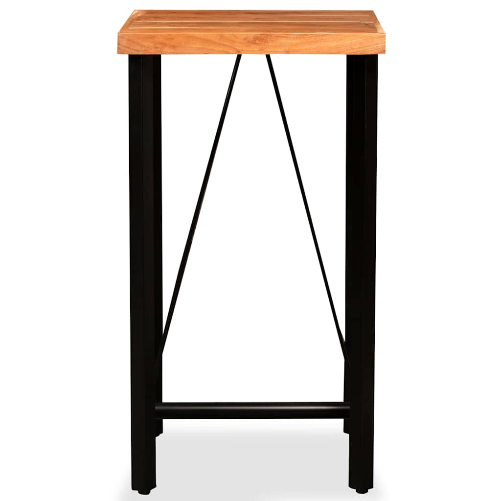 245435 vidaXL Bar Table Solid Acacia Wood 60x60x107 cm