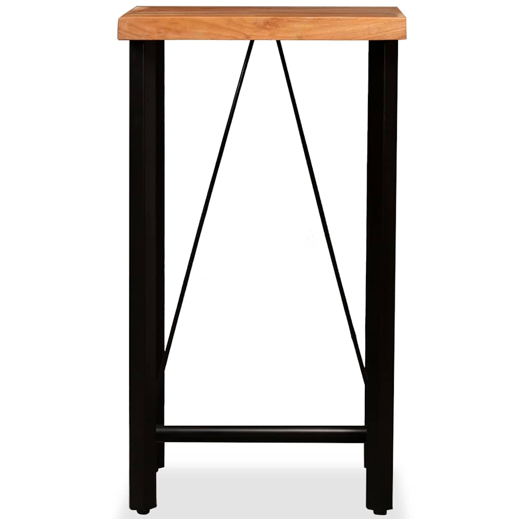 245435 vidaXL Bar Table Solid Acacia Wood 60x60x107 cm