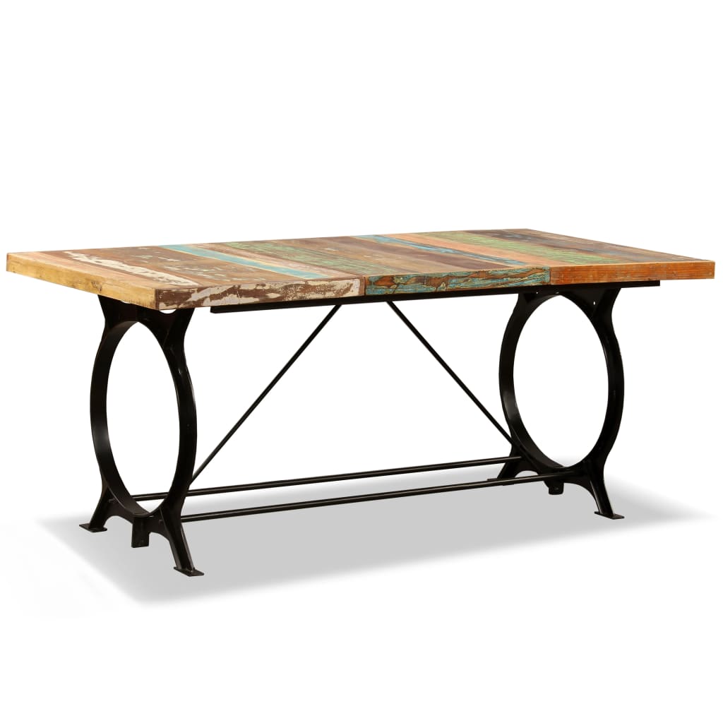 vidaXL Dining Table Solid Reclaimed Wood 180 cm