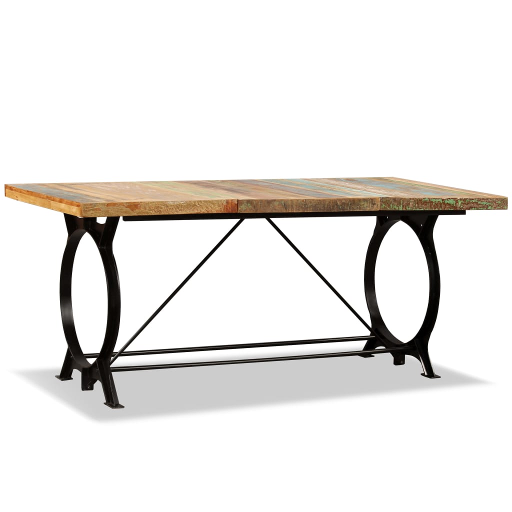 vidaXL Dining Table Solid Reclaimed Wood 180 cm