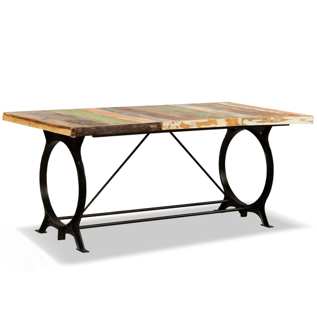 vidaXL Dining Table Solid Reclaimed Wood 180 cm