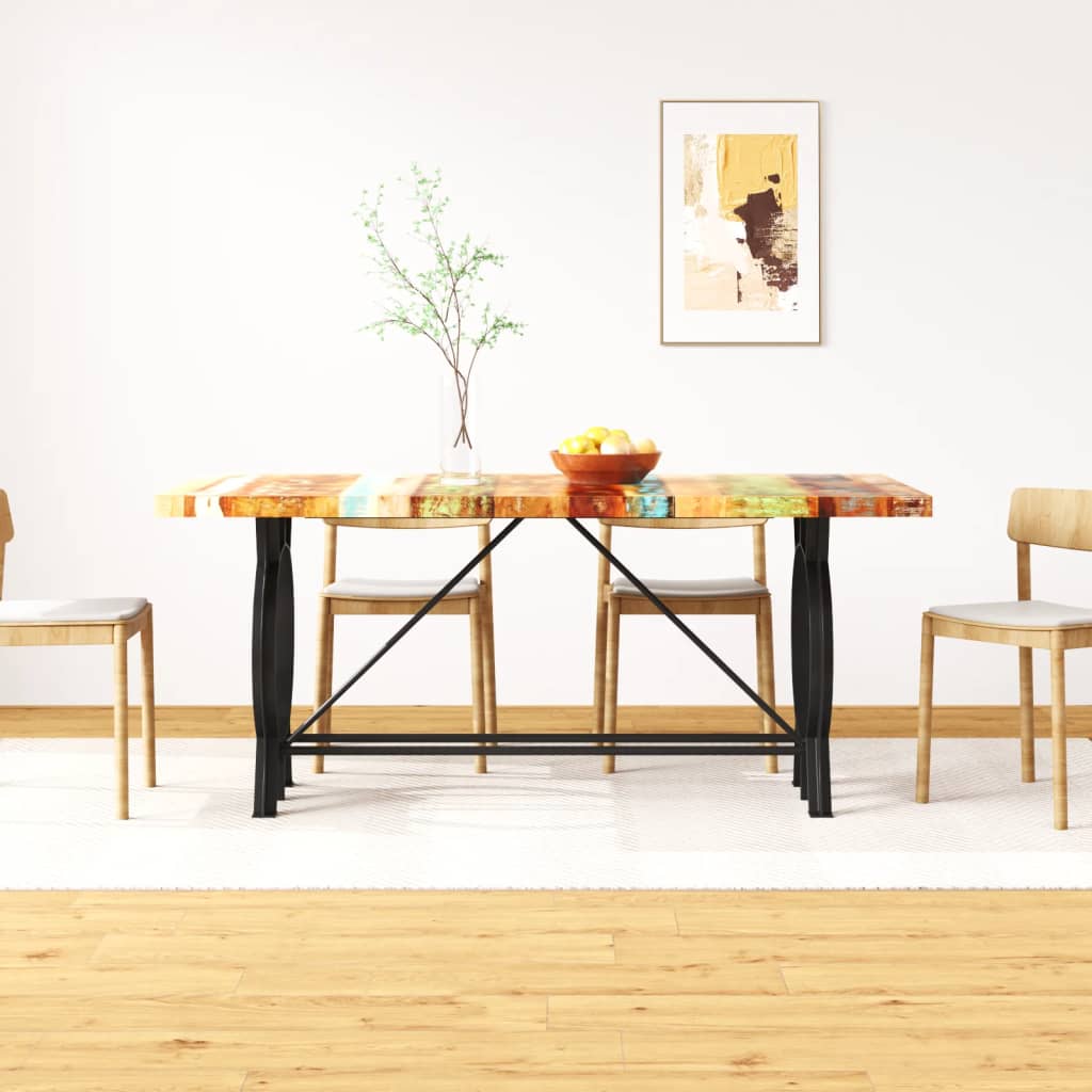 vidaXL Dining Table Solid Reclaimed Wood 180 cm