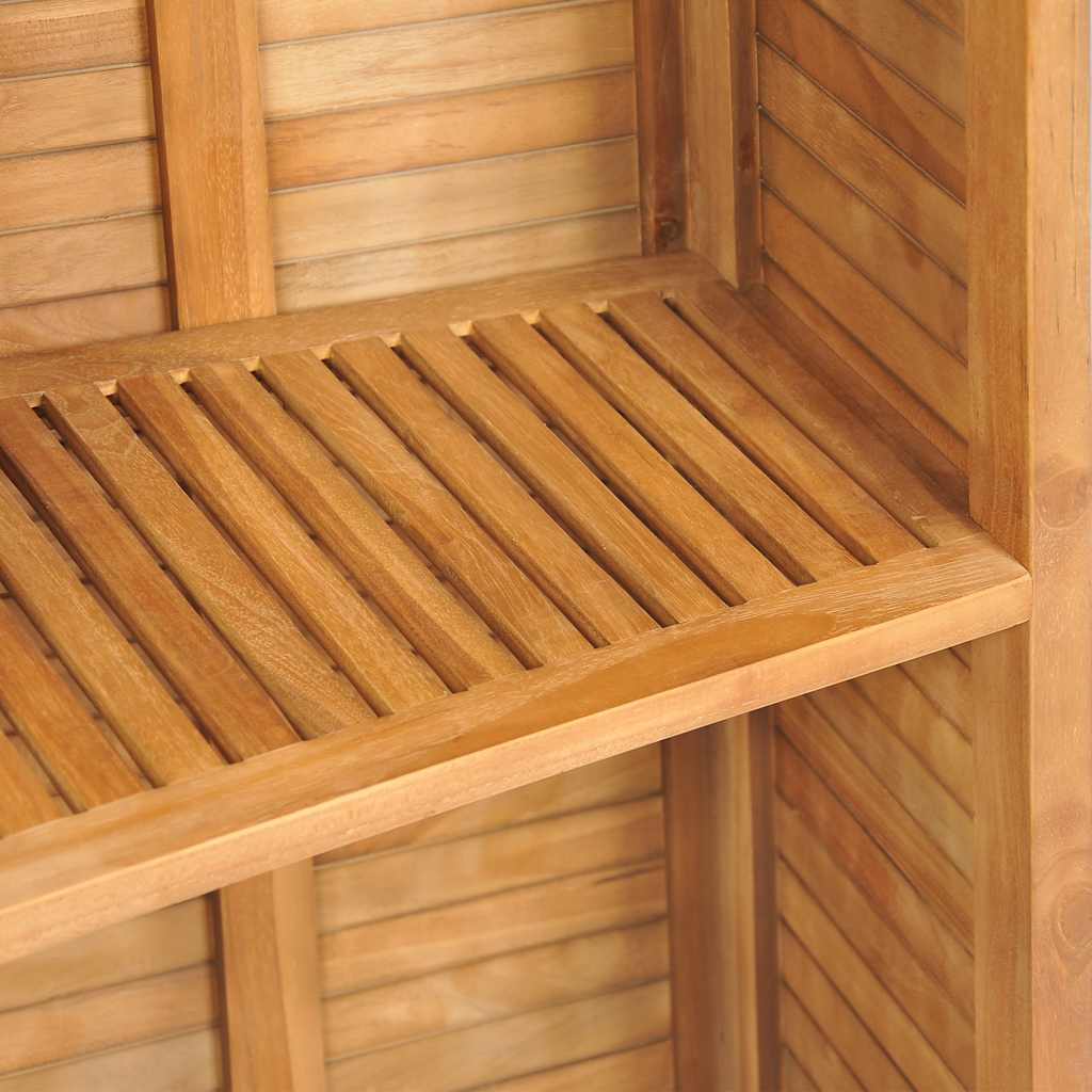 43804 vidaXL Folding Bar Table 155x53x105 cm Solid Teak Wood