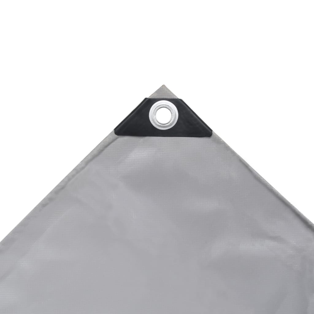 vidaXL Tarpaulin 650 g/m² 2x3 m Grey