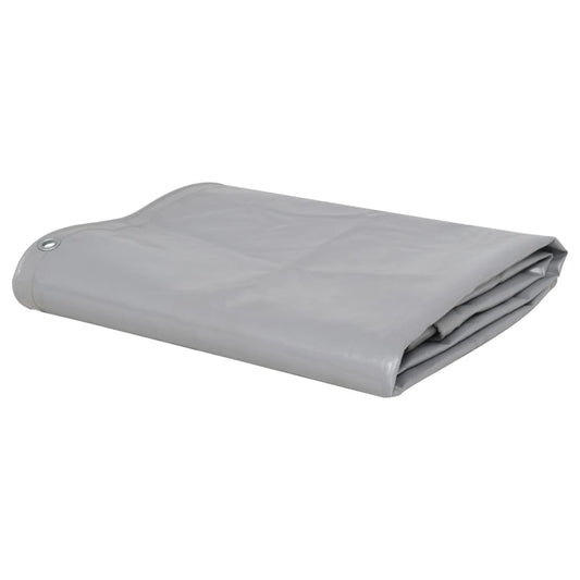 vidaXL Tarpaulin 650 g/m² 3x4 m Grey