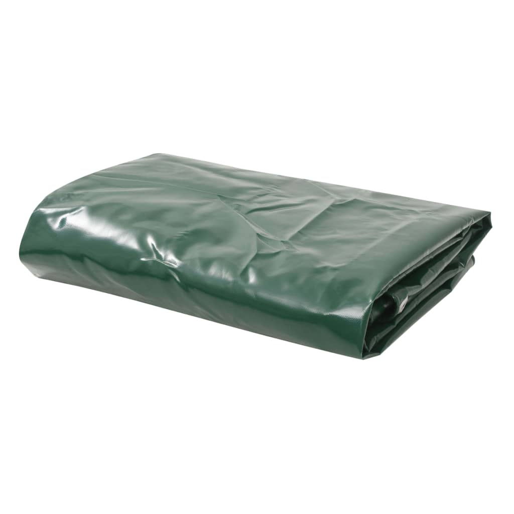 vidaXL Tarpaulin 650 g/m² 2x3 m Green