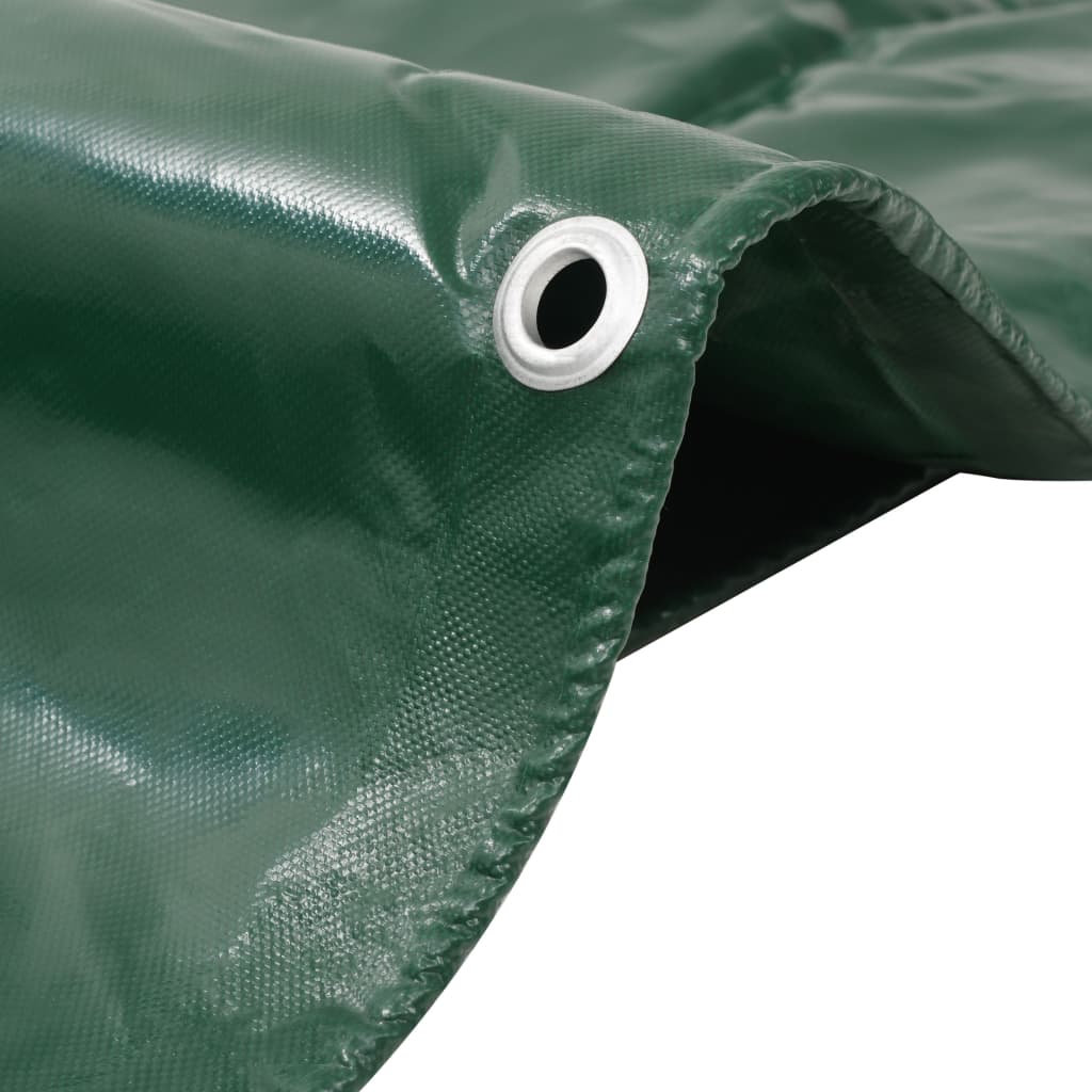 vidaXL Tarpaulin 650 g/m² 2x3 m Green