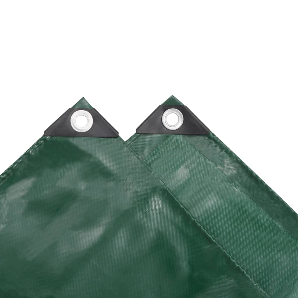 vidaXL Tarpaulin 650 g/m² 2x3 m Green