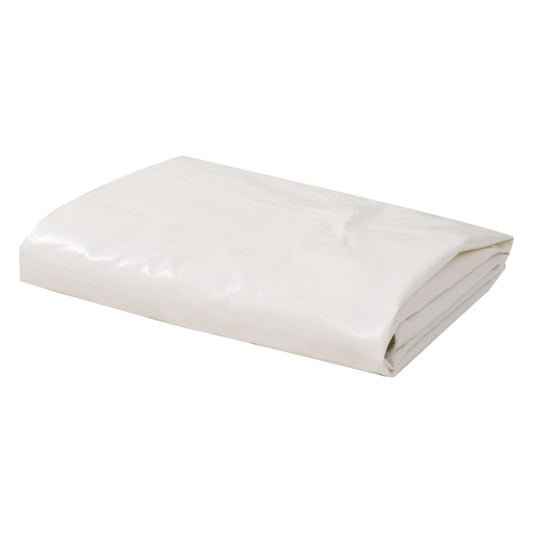 vidaXL Tarpaulin 650 g/m² 3x5 m White