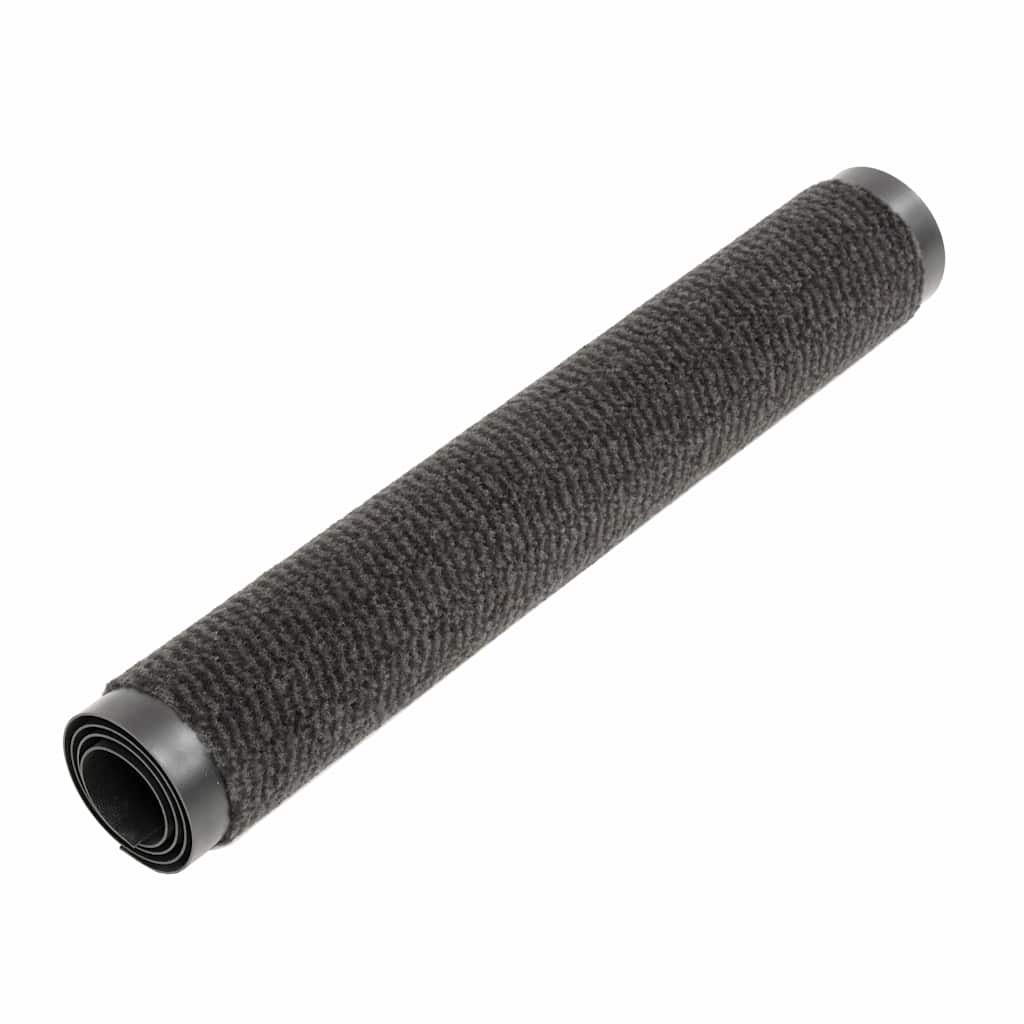 132715 vidaXL Dust Control Mat Rectangular Tufted 90x150 cm Black