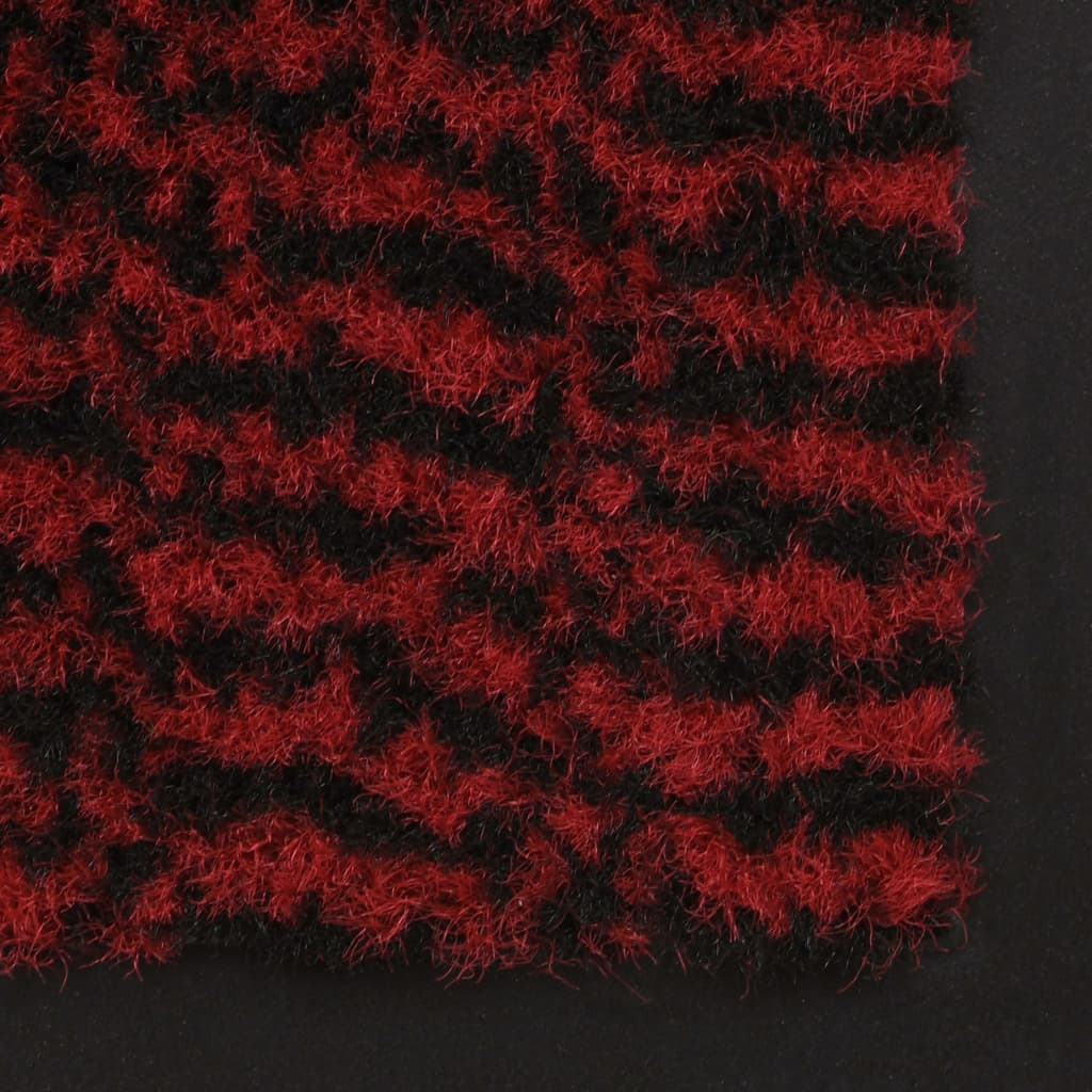 Dust Control Mat Rectangular Tufted 120x180 cm Red