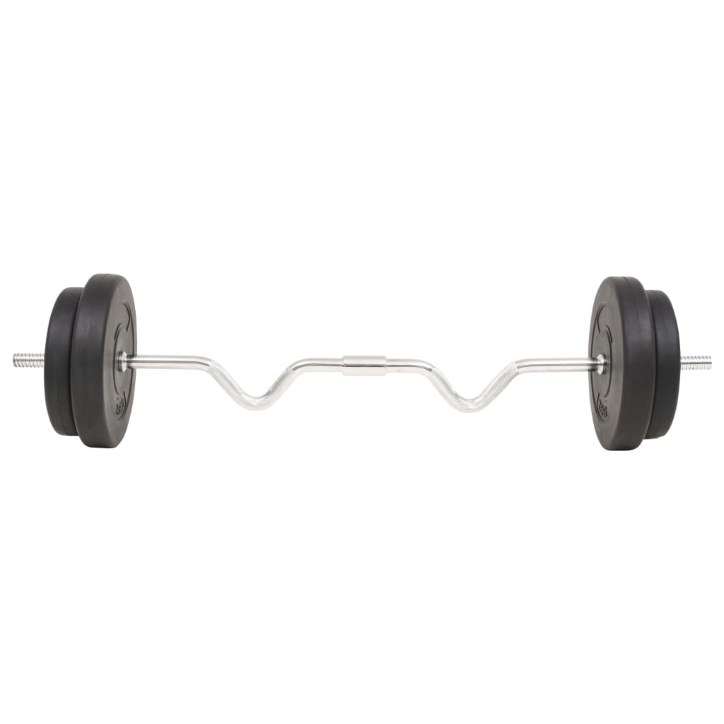 vidaXL Barbell Set 30 kg