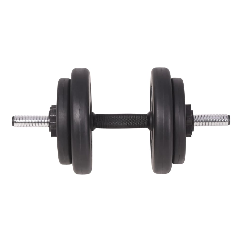 vidaXL Barbell and Dumbbell Set 120 kg